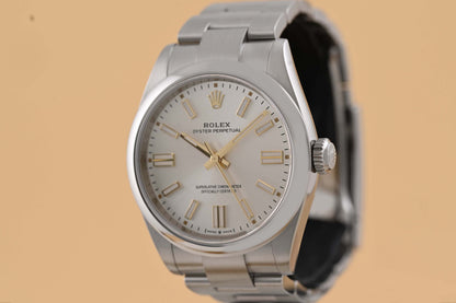 Rolex Oyster Perpetual 41mm 134300 - Silver Dial - Full Set - NEW 2026