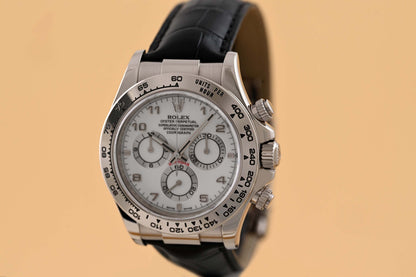 Rolex Daytona Weißgold 116519 - Full Set - 2018