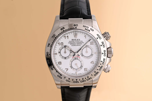 Rolex Daytona Weißgold 116519 - Full Set - 2018