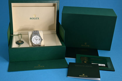 Rolex Land Dweller 36 mm - White Dial - Full Set - NEW