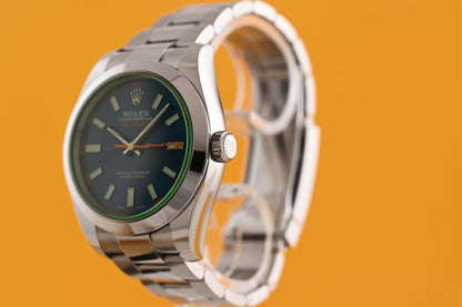 Rolex Milgauss 116400GV Blue Dial - Full Set - New Card 2020