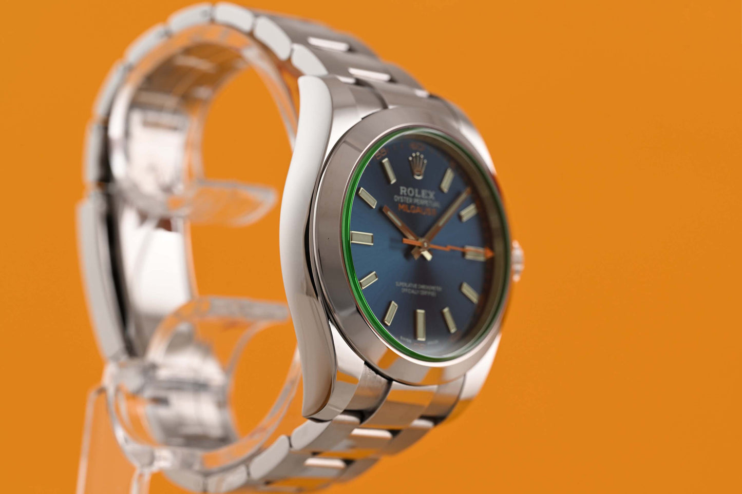 Rolex Milgauss 116400GV Blue Dial - Full Set - New Card 2020