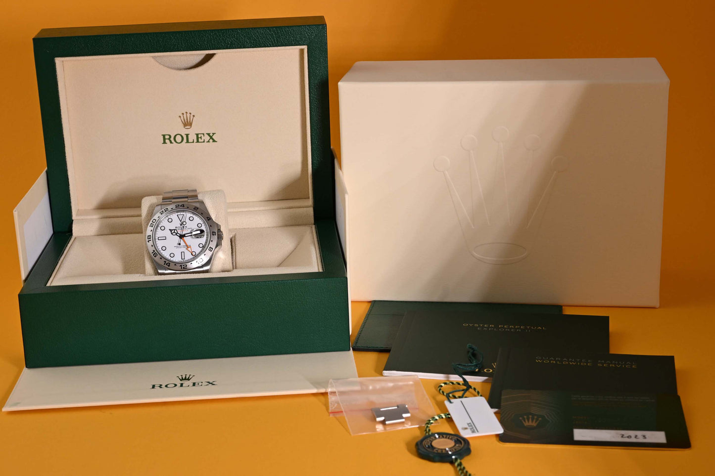 Rolex Explorer II 226570 - Polar Dial - Full Set