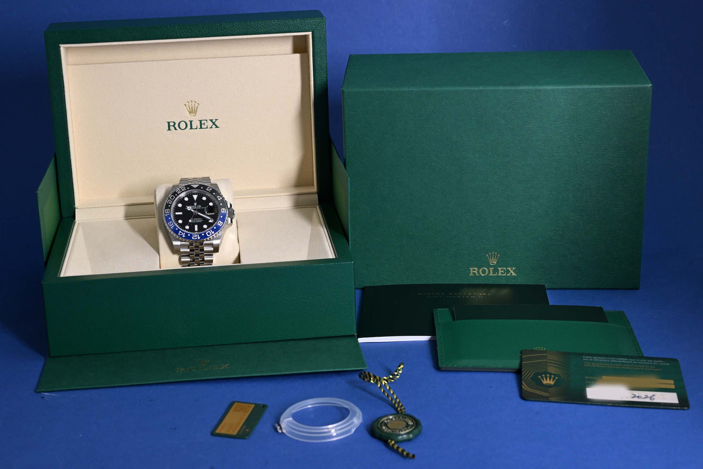 Rolex GMT Master II Batgirl 126710BLNR - Full Set - NEW 2026 - Stickers
