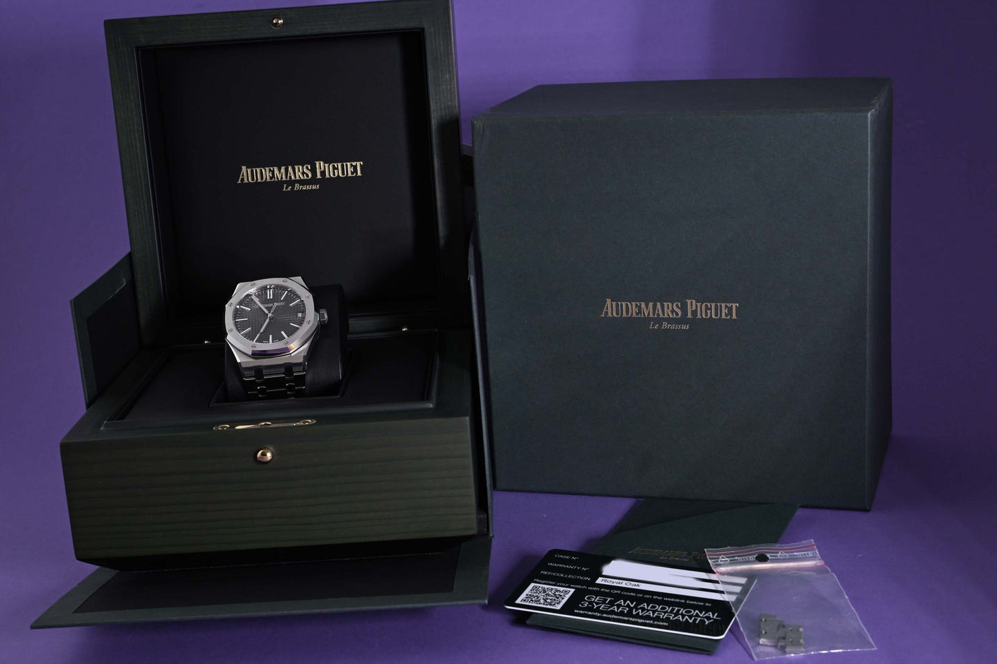 Audemars Piguet Royal Oak - Grey Dial - 15510ST - Full Set