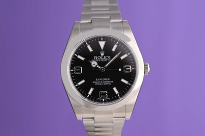 Rolex Explorer I 39 mm - 214270 - Full Set - NEW 2015