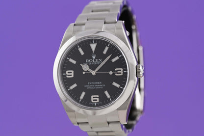 Rolex Explorer I 39 mm - 214270 - Full Set - NEW 2015