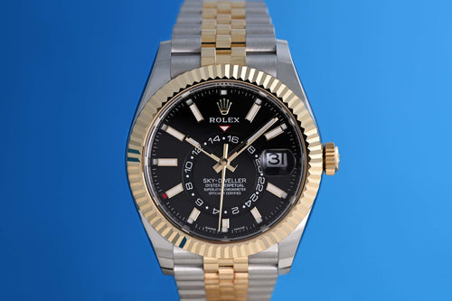 Rolex Sky-Dweller 326933 - Full Set - Black Dial