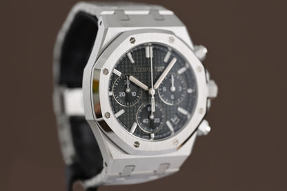 Audemars Piguet Royal Oak Chronograph 41mm - Full Set - Green Dial - NEW
