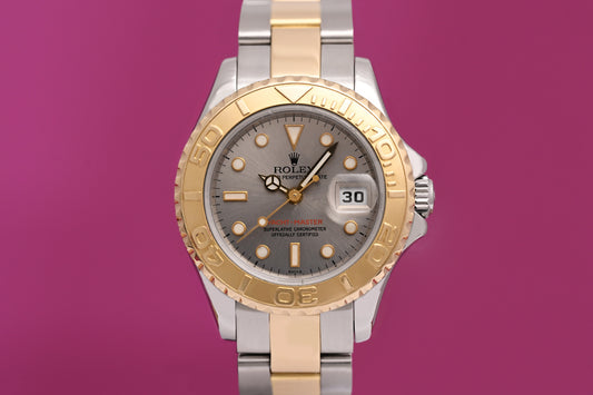 Rolex Yacht Master Lady 169623 - Grey Dial - Full Set - LC100
