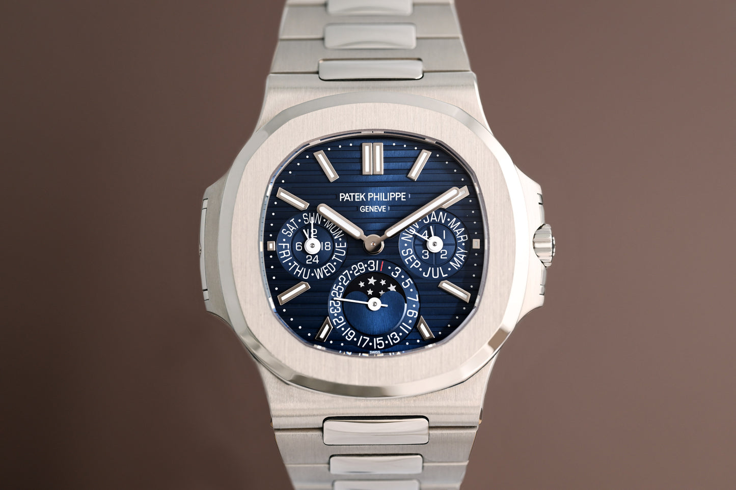 Patek Philippe Nautilus Perpetual Calendar Moon Phase 5740/1G-001 - Full Set