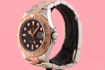 Rolex Yacht-Master 268621 - Medium - Brown Dial - Full Set - Like NEW