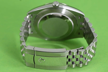 Rolex Datejust 41 - 126334 - Green Ombre Dial - Full Set - NEW 2026