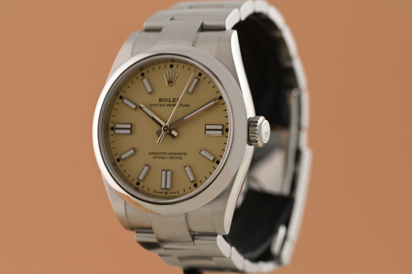 Rolex Oyster Perpetual 41mm 134300 - Beige - Full Set - NEW 2025