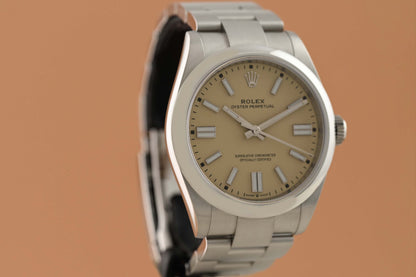 Rolex Oyster Perpetual 41mm 134300 - Beige - Full Set - NEW 2025