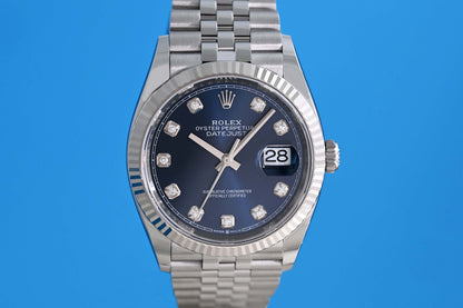 Rolex Oyster Perpetual Datejust 126234 - Blue Dia Dial - Full Set - NEW 2026