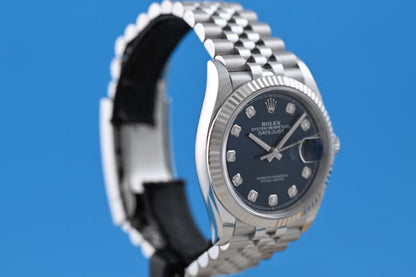 Rolex Oyster Perpetual Datejust 126234 - Blue Dia Dial - Full Set - NEW 2026