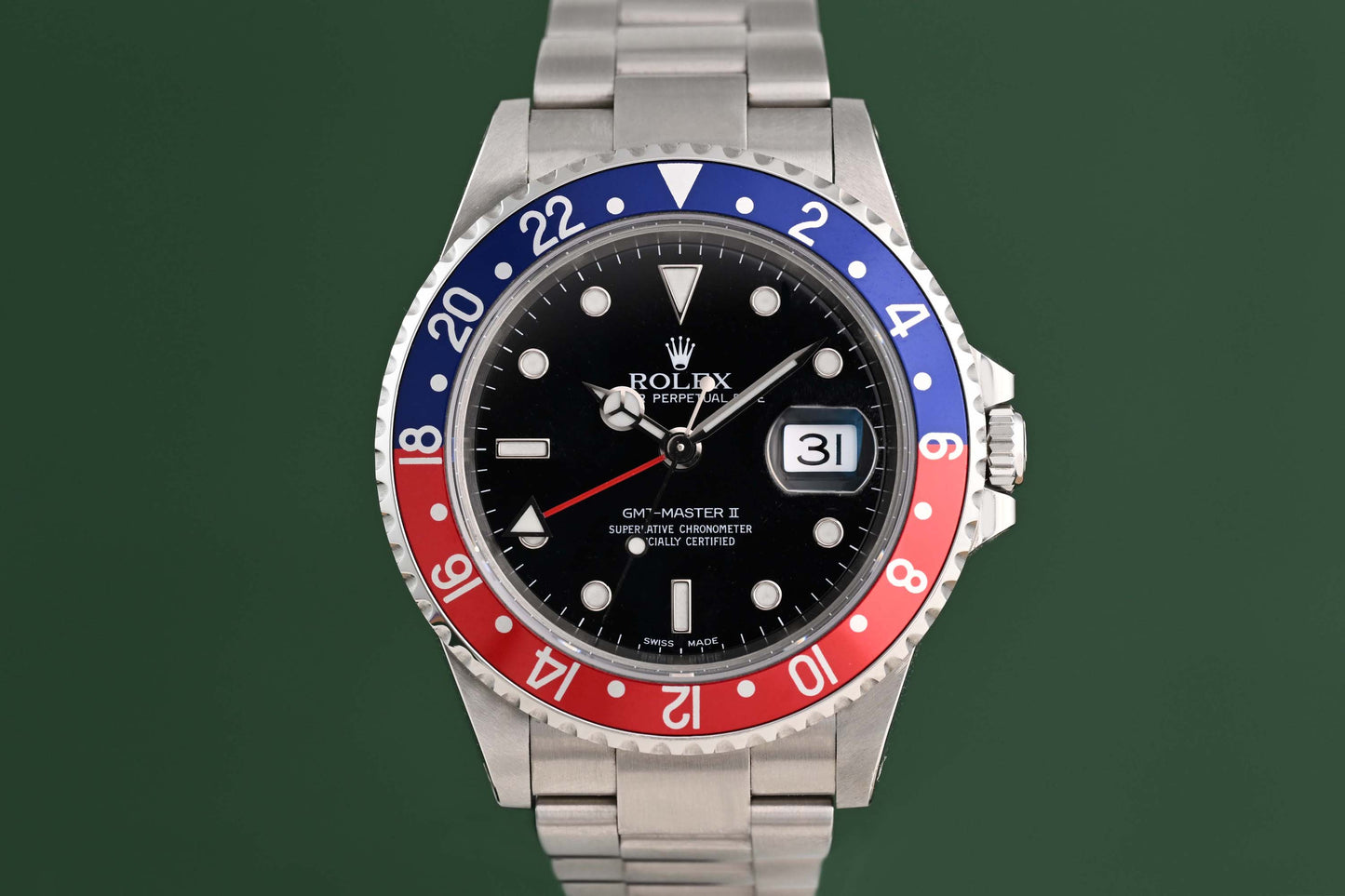 Rolex GMT Master II 16710 - Pepsi - Full Set - Near N.O.S