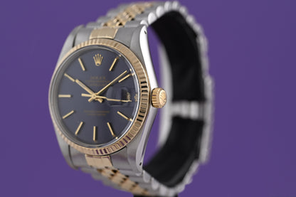 Rolex Oyster Perpetual Datejust 16013 - Purple Dial