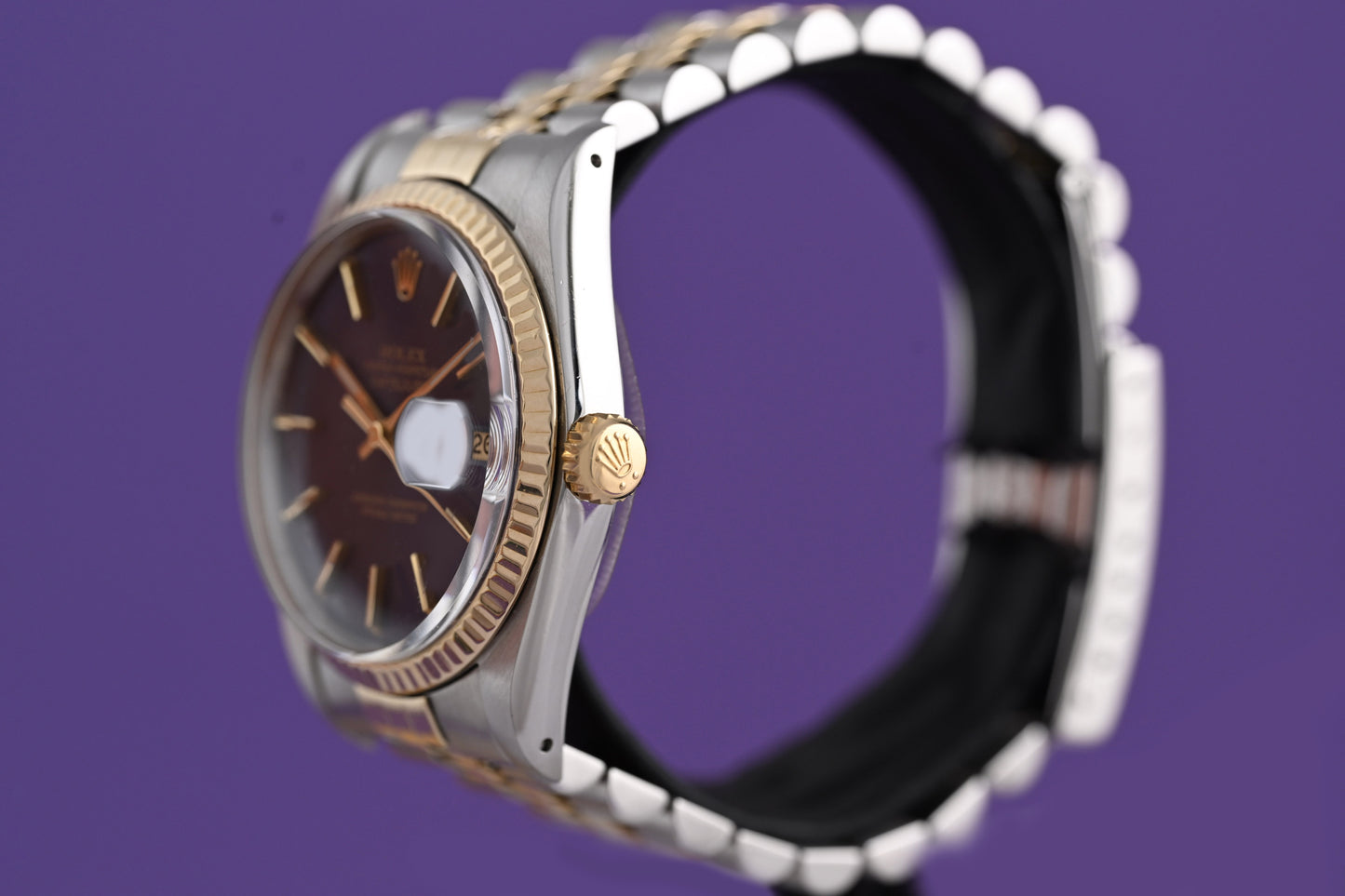 Rolex Oyster Perpetual Datejust 16013 - Purple Dial