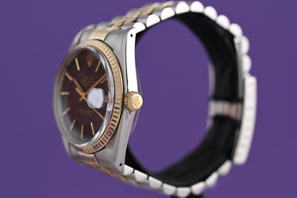 Rolex Oyster Perpetual Datejust 16013 - Purple Dial