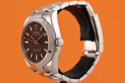 Rolex Milgauss 116400 - Black Dial - Full Set