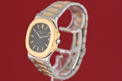 Patek Philippe Nautilus Jumbo 3700 Stahl/Gold - inkl. original Papiere