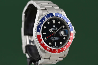 Rolex GMT Master II 16710 - Pepsi - Full Set - Near N.O.S
