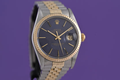 Rolex Oyster Perpetual Datejust 16013 - Purple Dial