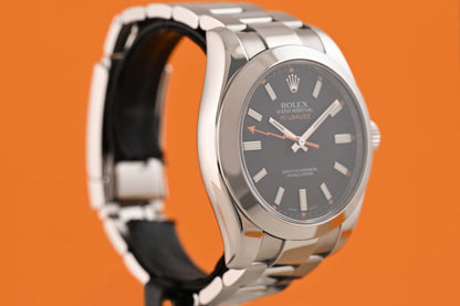 Rolex Milgauss 116400 - Black Dial - Full Set