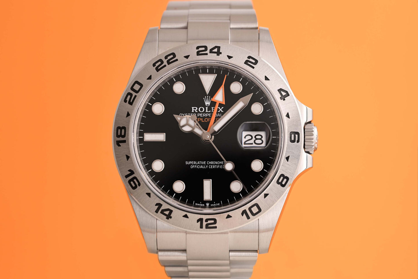 Rolex Explorer II 226570 - Black Dial - Full Set