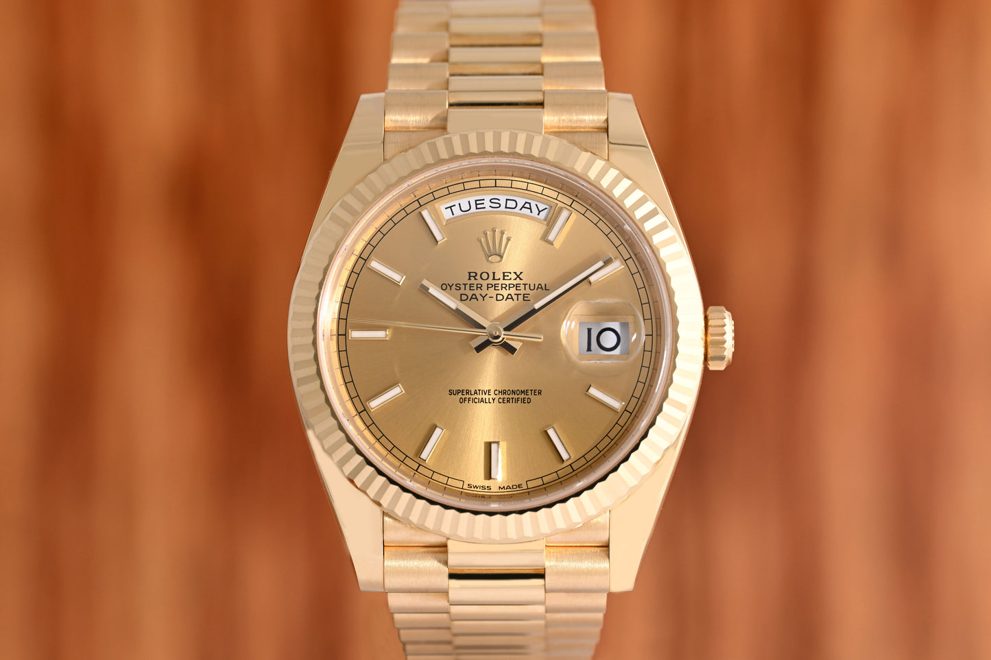 Rolex Day Date 40 Gelbgold 228238 - Full Set - LC100