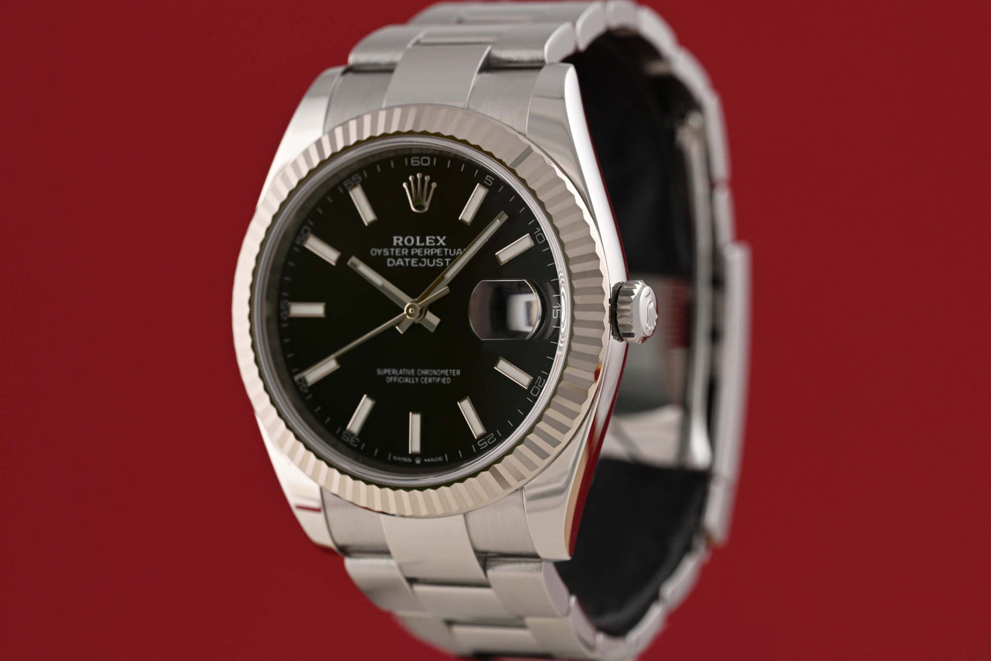 Rolex Datejust 41 - 126334 - Black Dial - Full Set