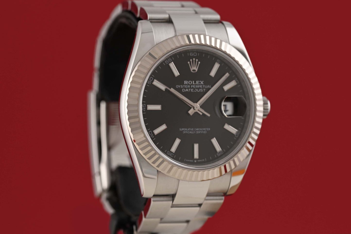 Rolex Datejust 41 - 126334 - Black Dial - Full Set