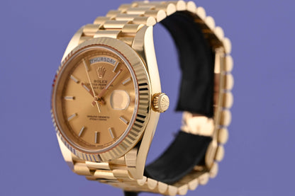 Rolex Day Date 40 Gelbgold 228238 - Full Set - LC100