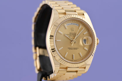 Rolex Day Date 40 Gelbgold 228238 - Full Set - LC100
