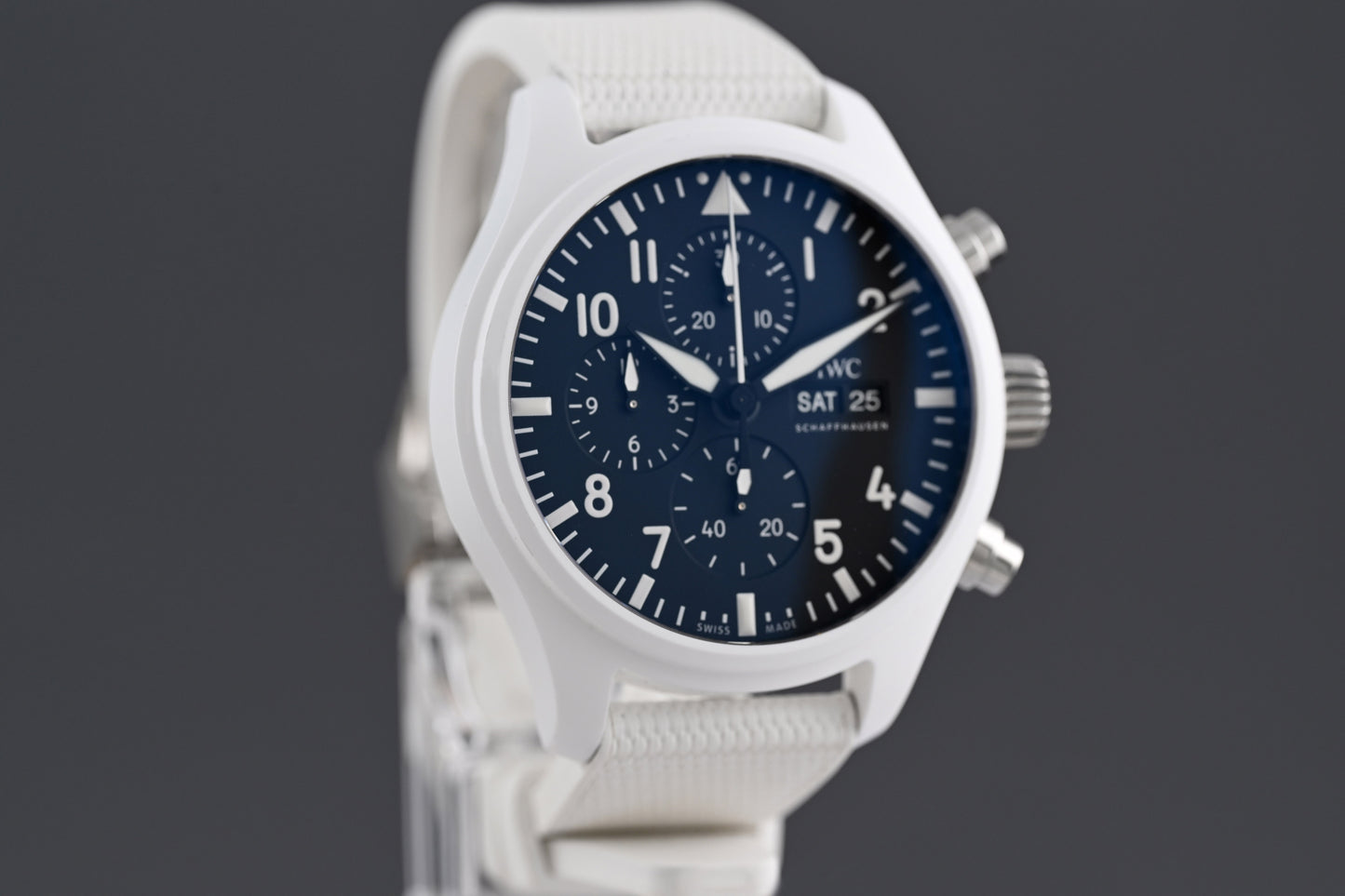 IWC Fliegeruhr Pilot Chronograph Top Gun Lake Tahoe - Full Set