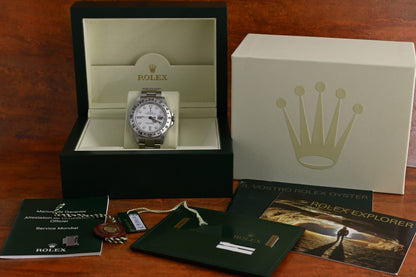 Rolex Explorer II 16570 - Full Set - Polar