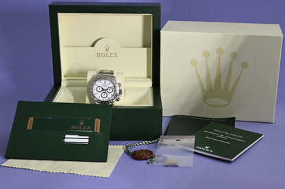 Rolex Daytona 116520 - White Dial - Full Set