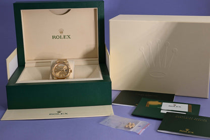 Rolex Day Date 40 Gelbgold 228238 - Full Set - LC100