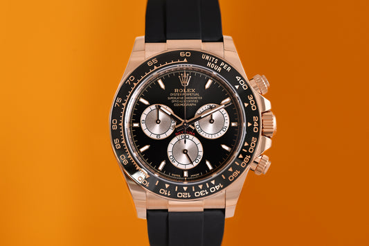 Rolex Daytona Rosegold 126515LN - Full Set - Black Dial