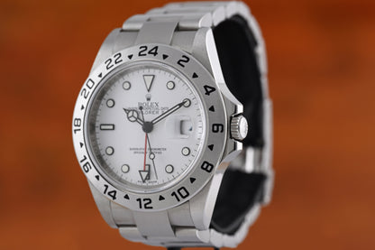 Rolex Explorer II 16570 - Full Set - Polar