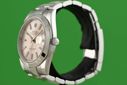 Rolex Datejust 41 - 126300 - Silver Dial - Full Set