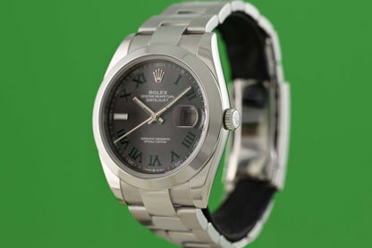 Rolex Datejust 41 - 126300 - Wimbledon Dial - Full Set - 2022