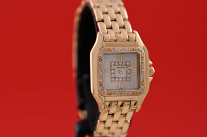 Cartier Panthère Lady Gelbgold - Factory Set Diamonds - Full Set