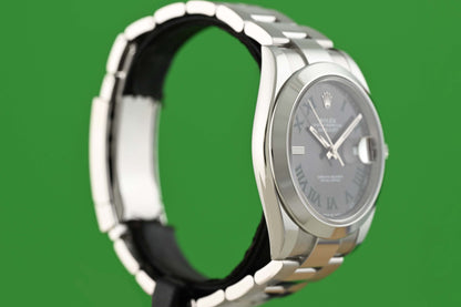 Rolex Datejust 41 - 126300 - Wimbledon Dial - Full Set - 2022