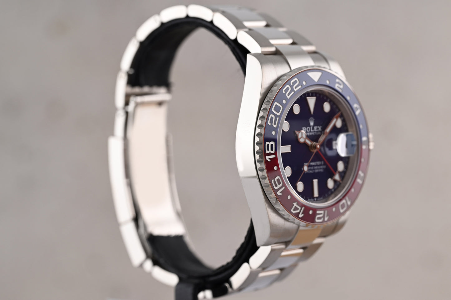 Rolex GMT Master II 126719BLRO - White Gold Pepsi - Full Set - Blue Dial