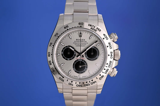 Rolex Daytona White Gold 126509 - Ghost Dial - Full Set