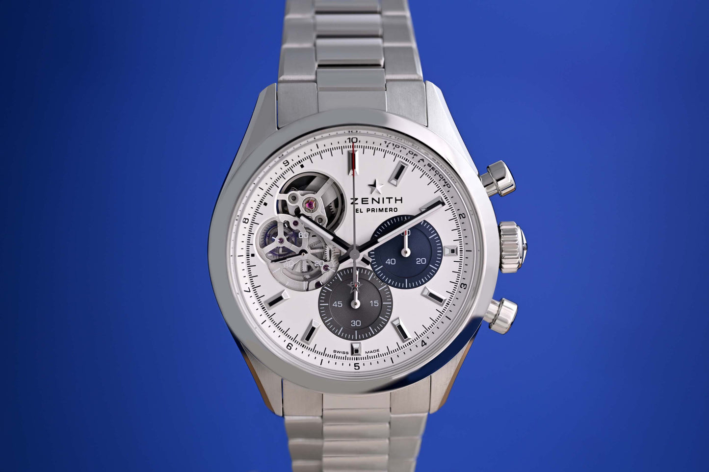 Zenith Chronomaster Open Steel - Silver Dial - Full Set 2025