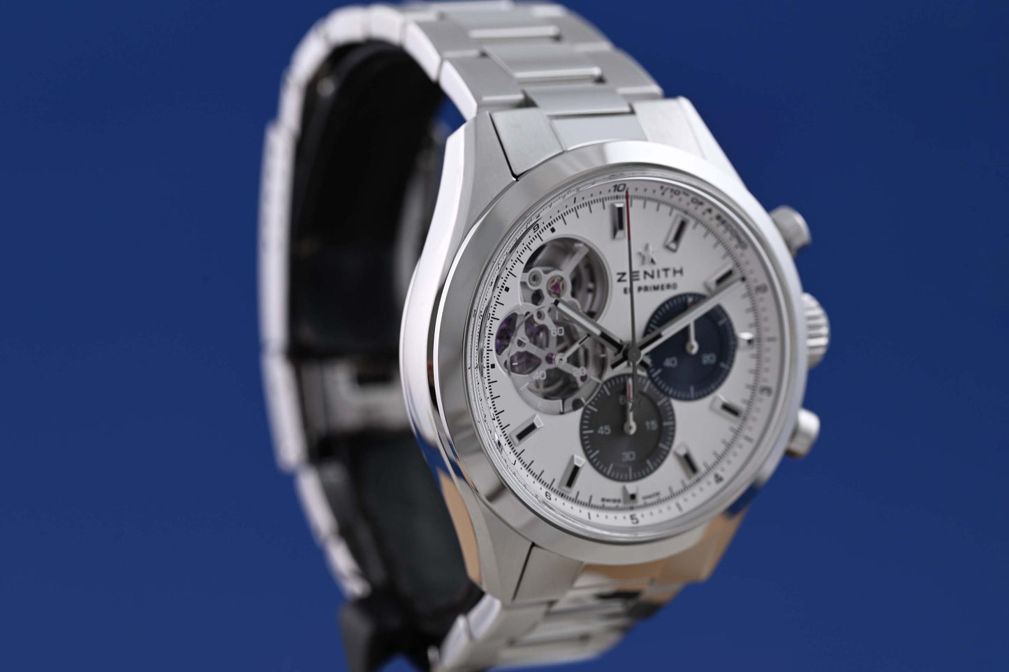 Zenith Chronomaster Open Steel - Silver Dial - Full Set 2025